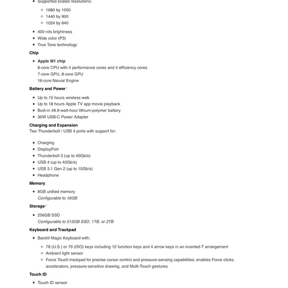 2020 MACBOOK PRO AIR ROSE GOLD - Picture 4 of 6